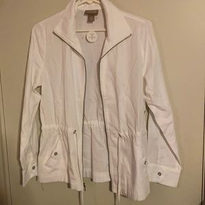 Chico’s white jacket size S